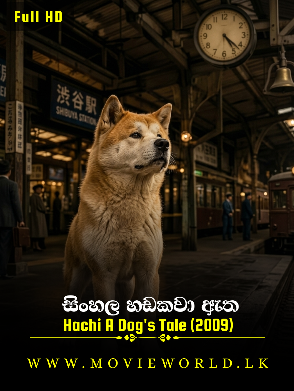 Hachi A Dog’s Tale (2009) poster