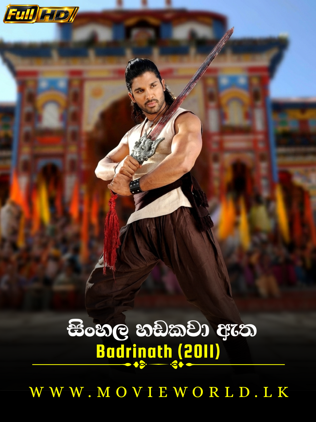 Badrinath (2011) poster