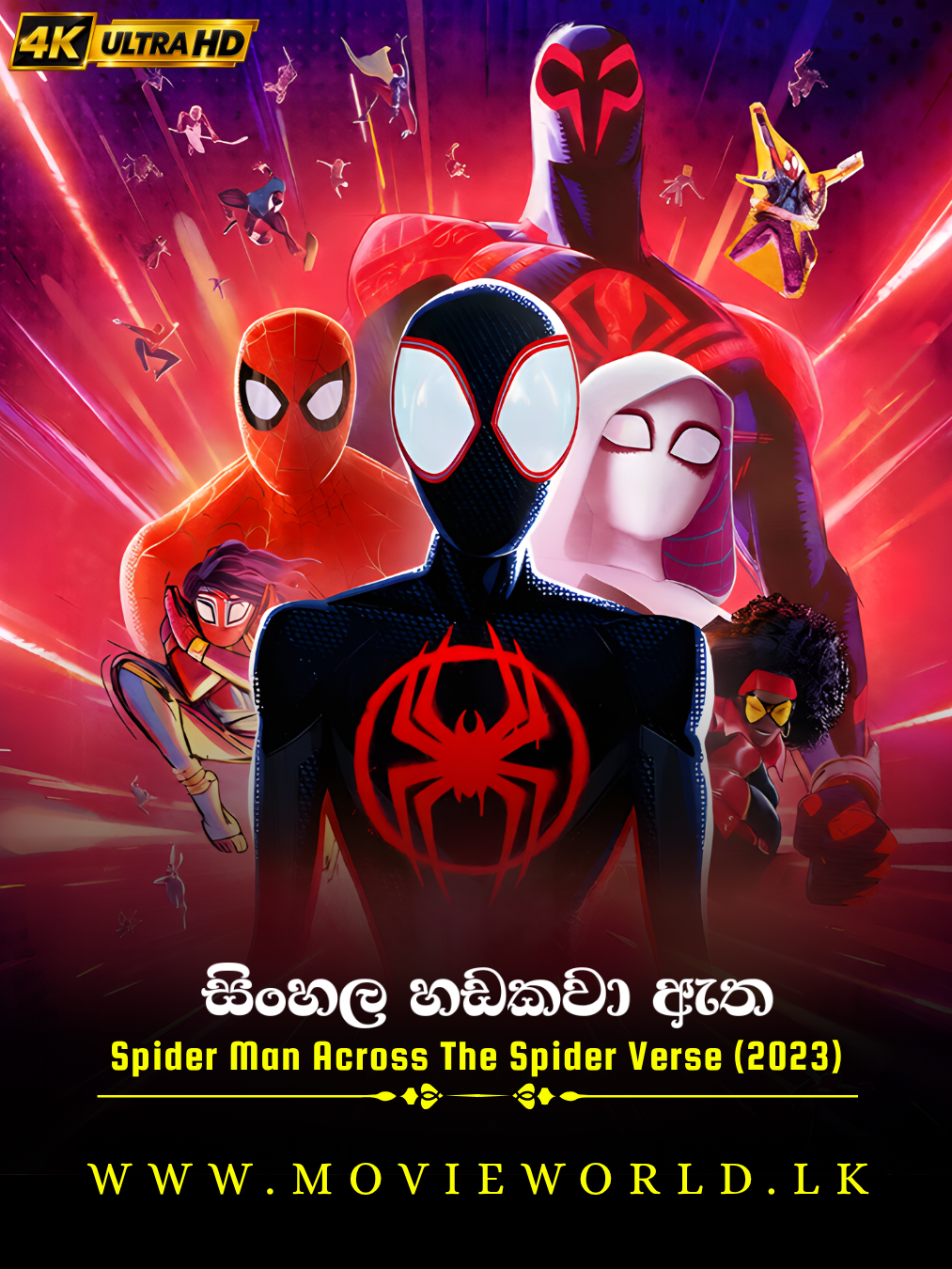 Spider Man Across The Spider Verse (2023) poster